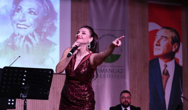 Müzeyyen Senar Osmangazi'de şarkılarla anıldı