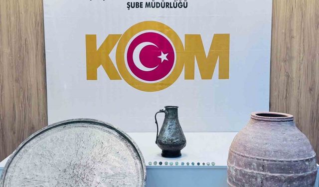 Sikkeler ve Osmanlı eserleri ele geçirildi!