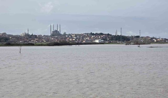 Selimiye Camisi'nde Boğaz Manzarası