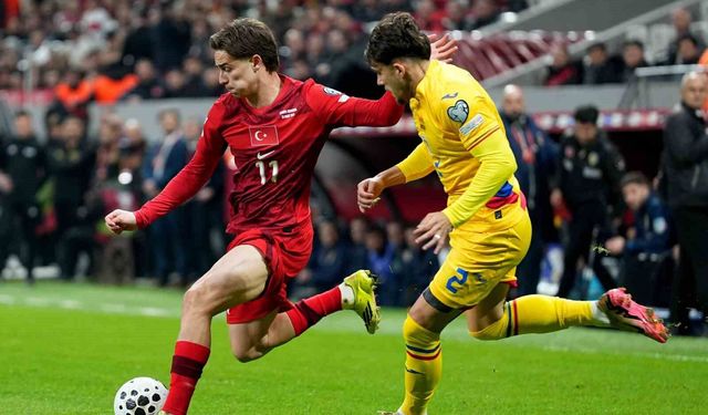 2026 FIFA Dünya Kupası play-off yarı final: Türkiye: 0 - Romanya: 0 (İlk yarı)