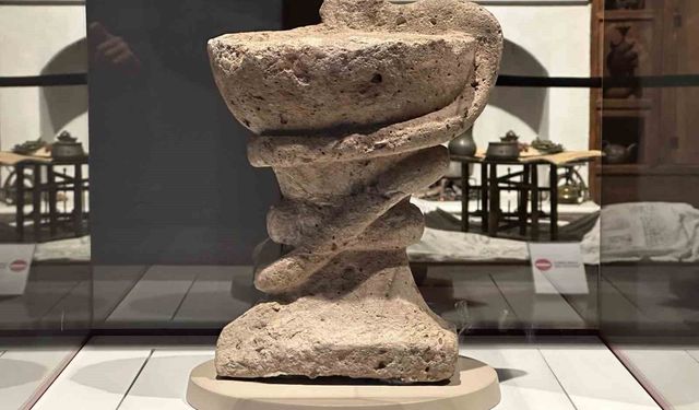 791 yıllık yılan heykeli bu müzede sergileniyor