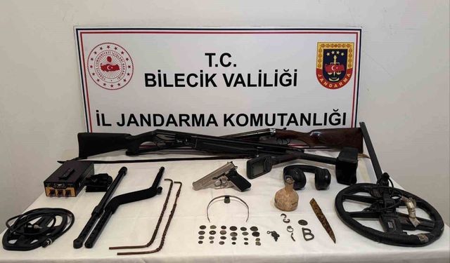 Bilecik'te tarihi eser kaçakçılığına darbe