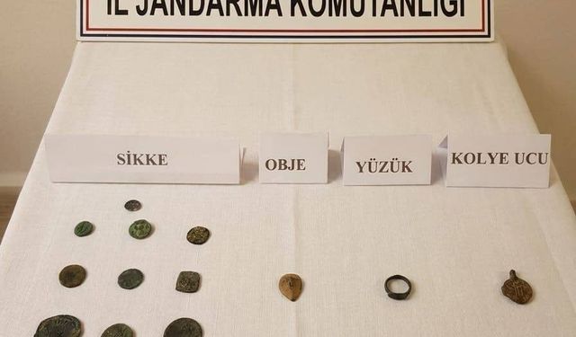 Bozdoğan'da tarihi eser kaçakçılığı operasyonu: 4 şüpheli yakalandı