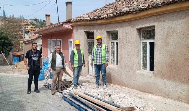 Buldan'da tarihi sokaklara yeni dokunuş