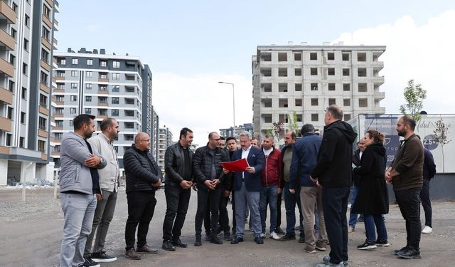 Kazım Karabekir Mahallesi 2. etap kentsel dönüşüm blokları tamamlanma aşamasında