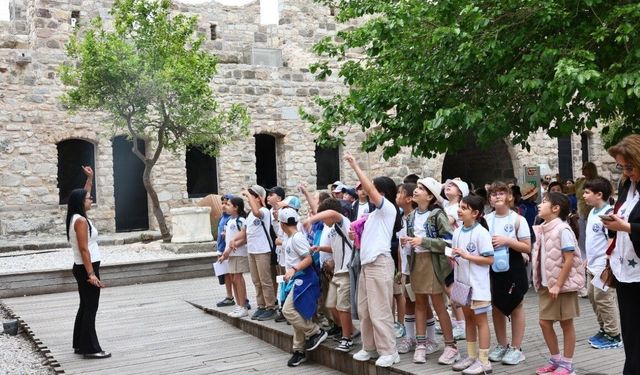 Bodrum'da kültürel mirasla iç içe bir eğitim yılı