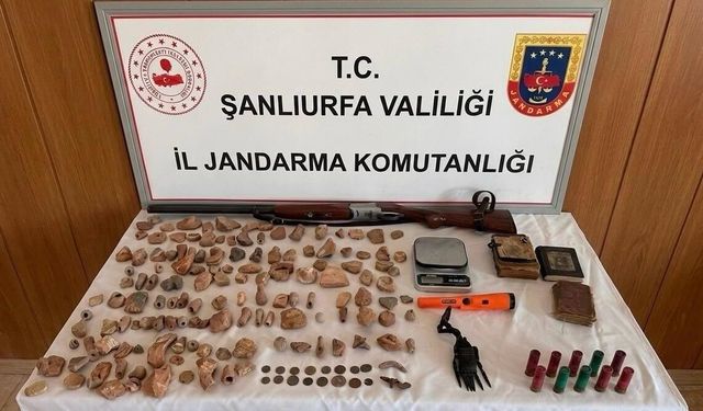 Şanlıurfa'da tarihi eser kaçakçılığı: 1 gözaltı