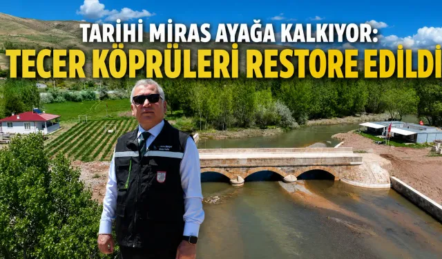 Sivas'ta Tarihi Tecer Köprüleri Hizmete Açıldı!