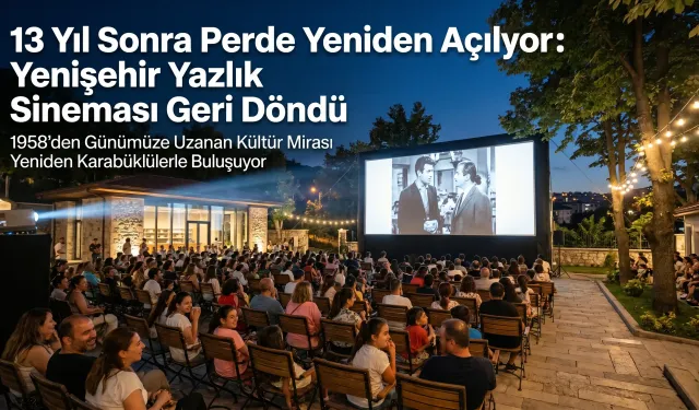 Tarihi yazlık sinema yeniden kapılarını açıyor