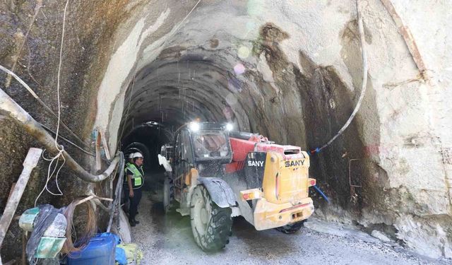 Atık su tüneli projesinde kazı çalışmaları yüzde 92'ye ulaştı