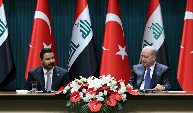 Cumhurbaşkanı Erdoğan: 'Irak ile imzalanan anlaşma enerji alanındaki ortaklık açısından tarihi bir adım'
