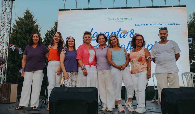 Didim'de Lavanta ve Aromaterapi Festivali sona erdi