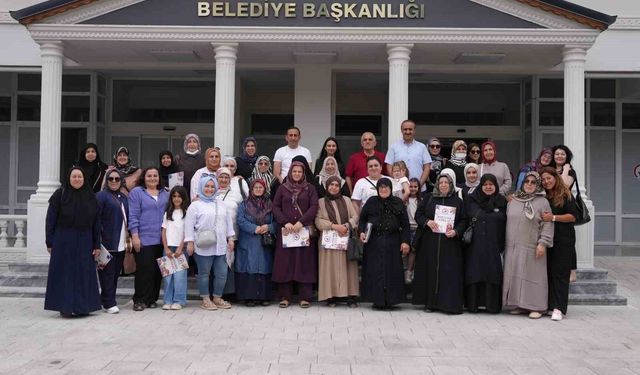Düzce Belediyesi hizmette, kadınlar keşifte