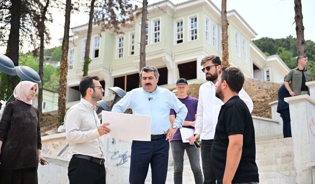 Fevziye parkı ve tarihi köşkte geri sayım başladı