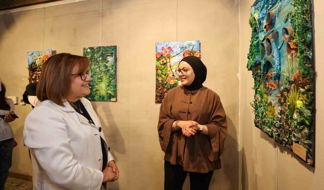 Gaziantep Büyükşehir'den çevre bilinci ve kültürel mirası buluşturan çifte sergi