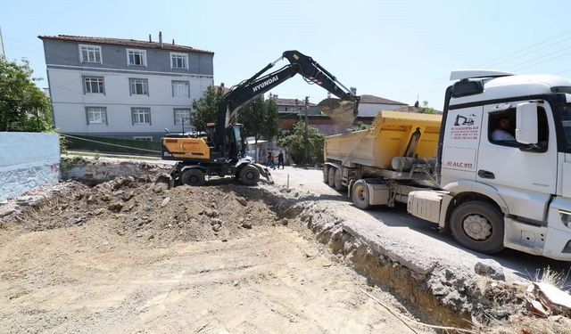 Semt konağı için ilk kazı başladı