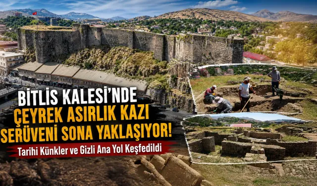 Bitlis Kalesi'nde Tarih Gün Yüzüne Çıktı!