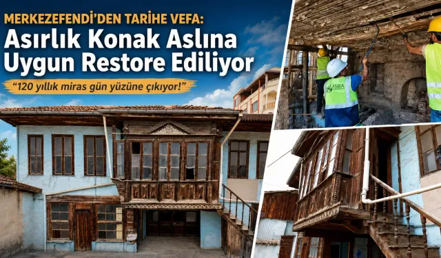 Şerbetçioğlu Konağı Restore Ediliyor
