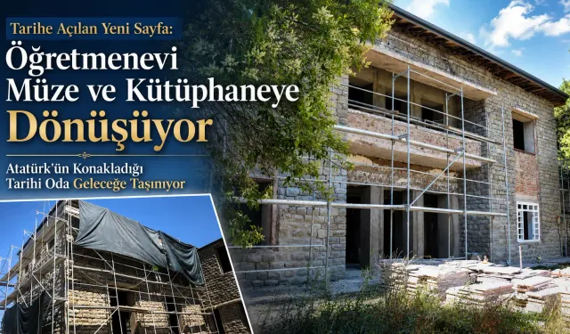 Elazığ Tarihi Öğretmenevi Restore Oluyor