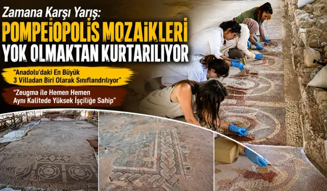 Pompeiopolis Mozaikleri Gün Yüzüne Çıktı!