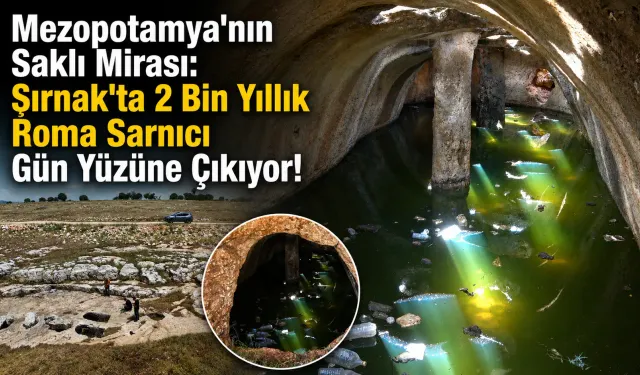 2 Bin Yıllık Sarnıç Keşfedildi!