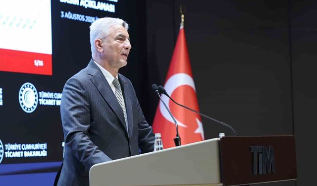 Bakan Bolat: '25,6 milyar dolarla tarihin en yüksek Temmuz ayı ihracatı gerçekleşti'