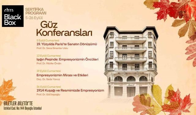 Türkiye İş Bankası Resim Heykel Müzesi'nin 'Güz Konferansları' 5 Eylül'de başlıyor