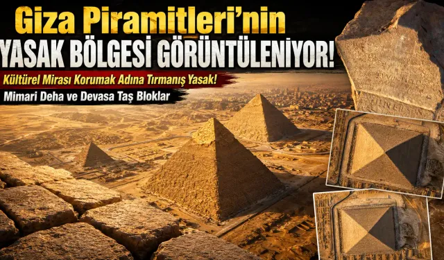 Giza Piramitleri Zirvesinde Gizli İzler