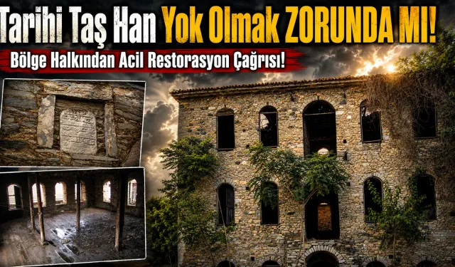 Mestanağa Hanı Yıkılmak Üzere!