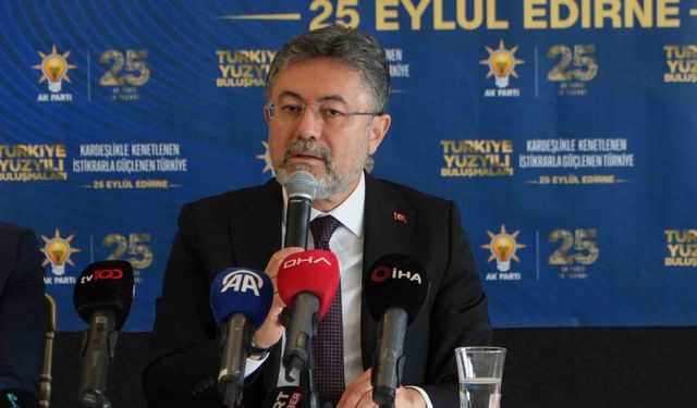 Bakan Yumaklı: 'Cumhuriyet tarihinin rekorunu kırarak 140 milyon tonu aştık'