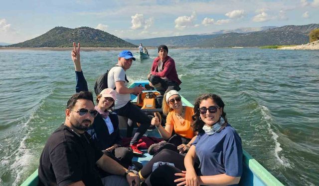 Beyşehir'in gizli cennet adasında nefes kesen keşif