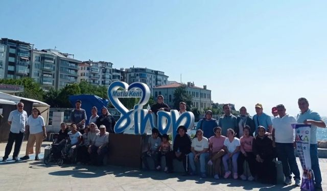 Özel bireyler Sinop'un tarihi ve doğal güzelliklerini keşfetti