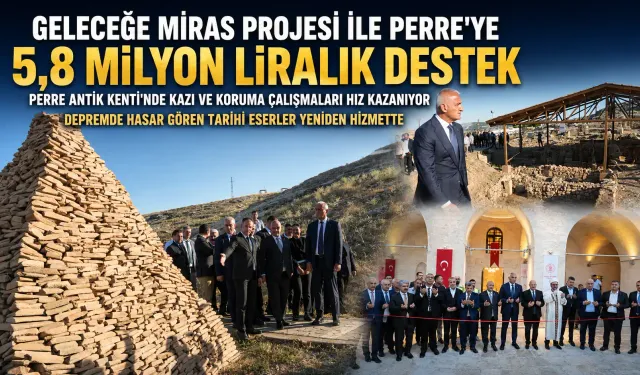 Bakan Ersoy Antik Kentte Çalışmaları İnceledi