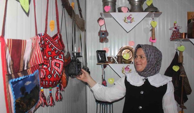 Afşin'in tarihi Sultan Köşkü'nde yaşatılıyor