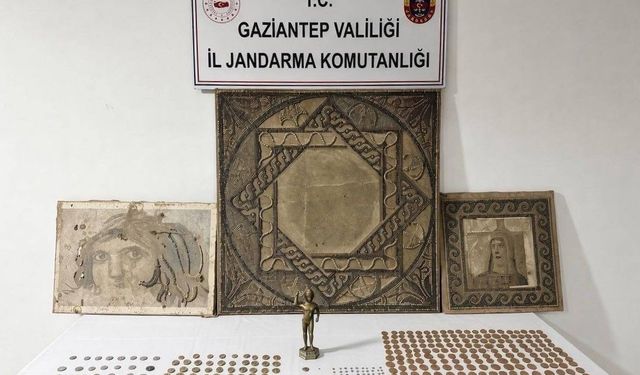 Gaziantep'te tarihi eser dolandırıcılığı operasyonu: 1 gözaltı