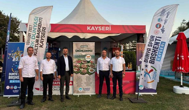 Kayseri; tarihini ve kültürünü Adana Lezzet Festivali'nde tanıtıyor