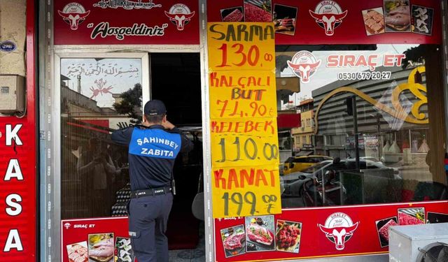 Şahinbey'de son kullanma tarihi geçmiş ciğer satan iş yerine 3 gün kapatma