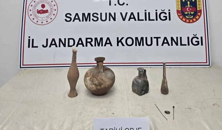 Jandarma Tarihi Eser Ele Geçirdi