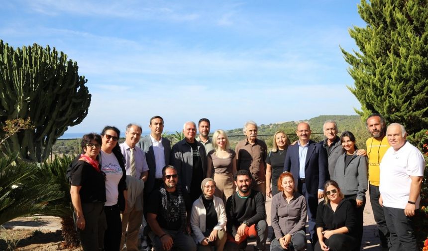 Rektör, Patara Antik Kenti’ndeki kazı çalışmalarını inceledi