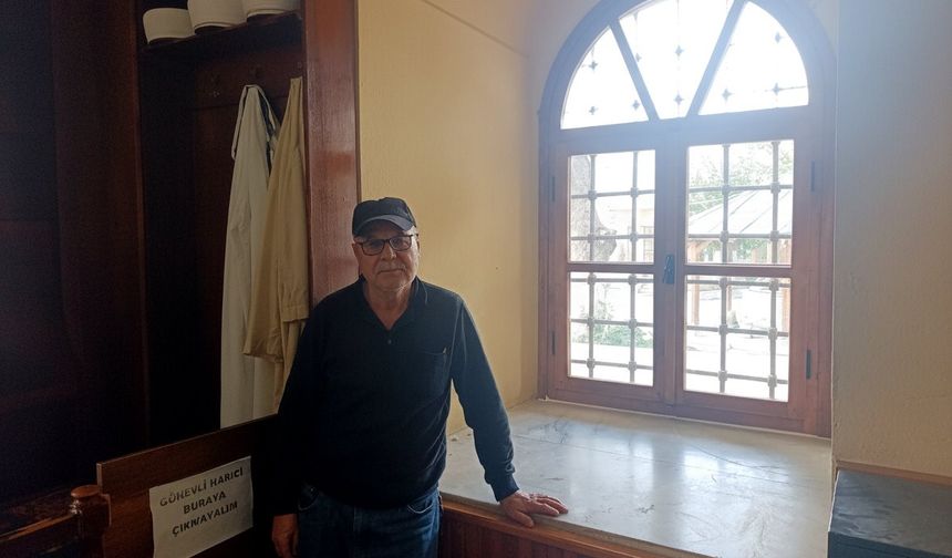 Söke'nin Tarihi Koca Camii'nde yenileme çalışması