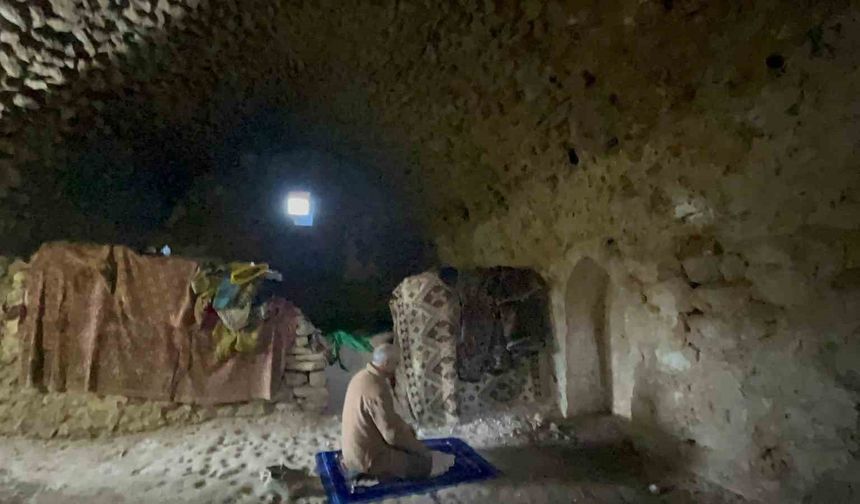 Batman'da Gömek Yaylası'nda yeraltında cami bulundu
