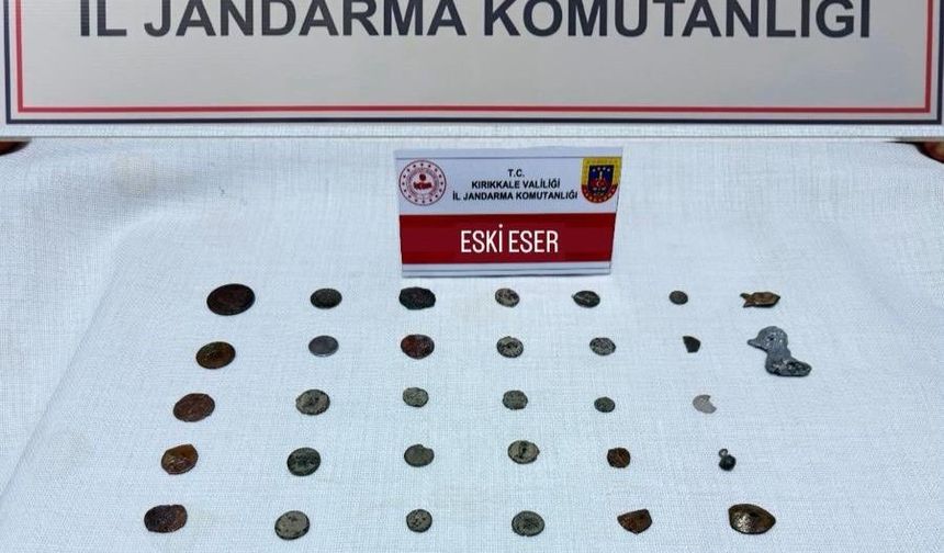 Kırıkkale'de tarihi eser operasyonu