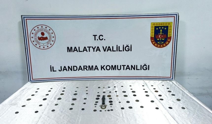 Malatya'da tarihi eser operasyonu
