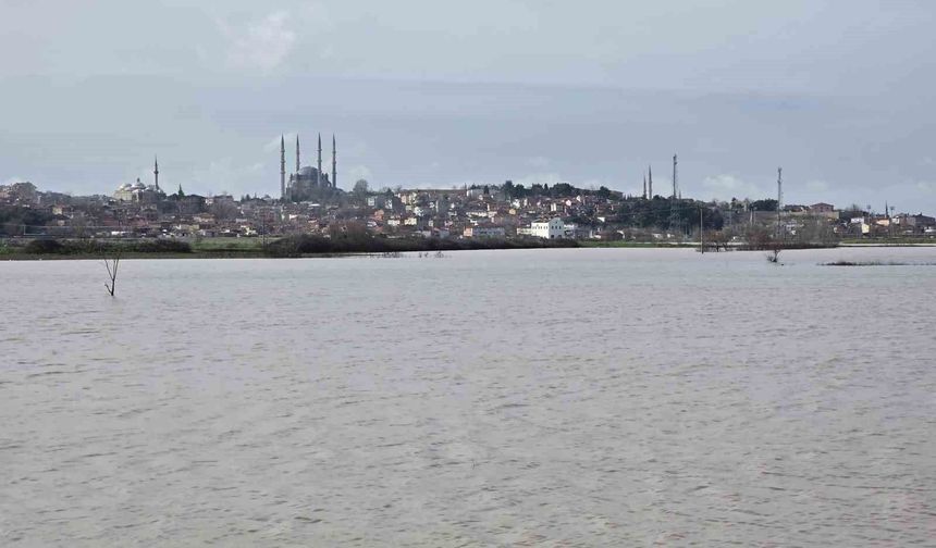 Selimiye Camisi'nde Boğaz Manzarası