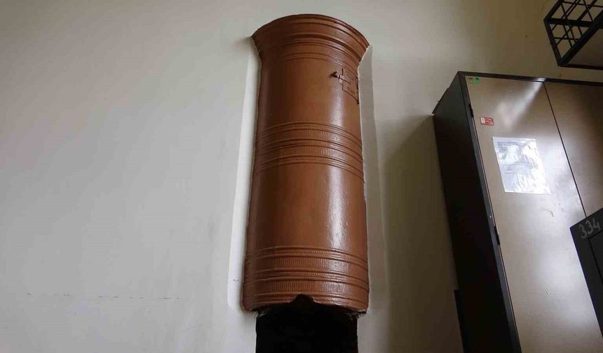 Tarihi semtte tarihi ısıtma sistemi