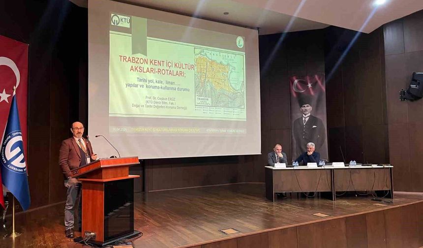 KTÜ'de 'Trabzon Kent İçi Kültürel Mirasının Korunması' çalıştayı
