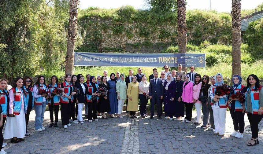 Cizre'de tarihi Bırca Belek Parkında anlamlı Anneler Günü kutlaması
