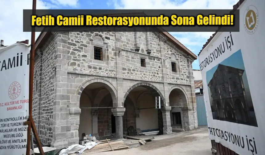 Fetih Camii Restorasyonunda Sona Gelindi!