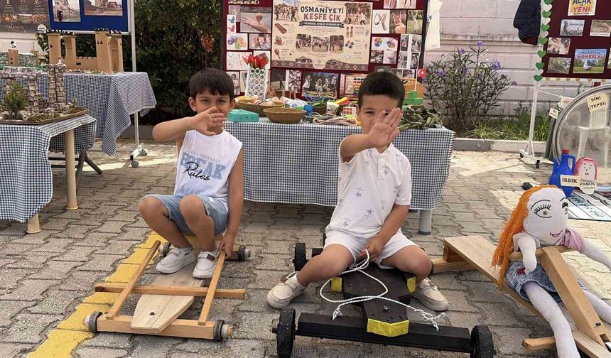 Minik ellerden Osmaniye'nin kültürel mirasına renkli dokunuş