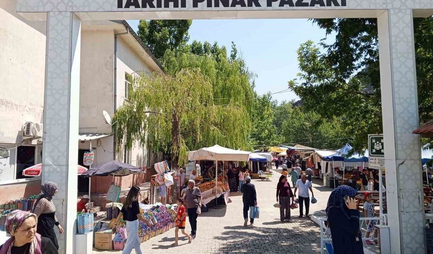 Tarihi Pınar Pazarı Panayırı 28 Haziran'da ziyaretçilerini ağırlayacak